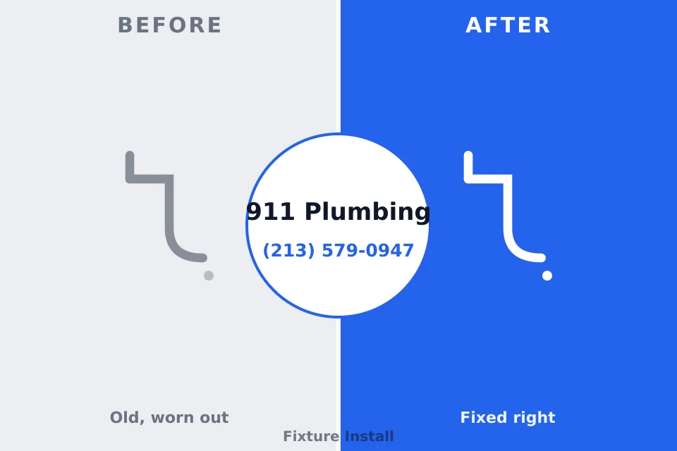 Before and after: plumbing company Pell City, AL